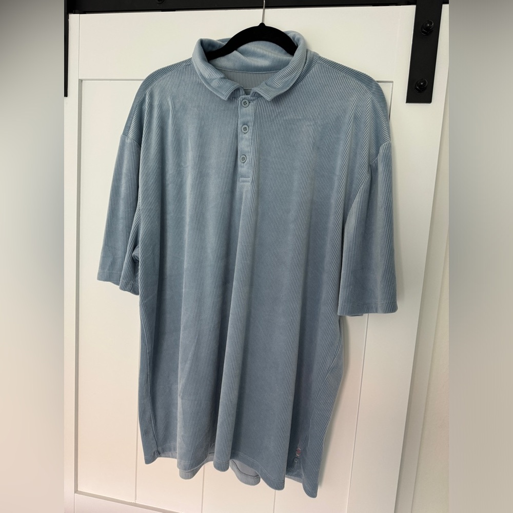 Barney Cools Velour Cord Polo XL